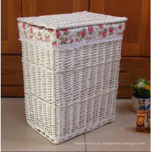 (BC-WB1021) Cesta de lavanderia de salgueiro natural Handmade de alta qualidade / cesta do presente